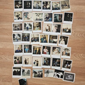 Lotto 43 foto Polaroid vintage anni 70-90 famiglia americana mista messicana e anglo - Foto 1 di 8