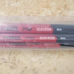 Súper RARO Nuevo y Sin Cortar $720 KBS Tour Grafito PGI 50 3-PW Senior Flex .355 Cónico - Imagen 1 de 2