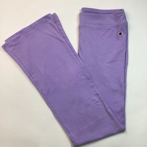 Champion Youth Girl's Flare Yoga Pant Cotton Blend, Purple, L 14/16 - Picture 1 of 6