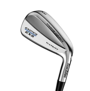 Tour Edge EXS 220 Ti-Utility Silver 22* 4H Hybrid Regular Very Good - Picture 1 of 3