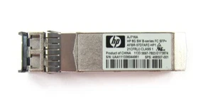 HP AJ716A 8GB Short Wave B-SERIES Fiber Channel SFP+ Product yz - Picture 1 of 3