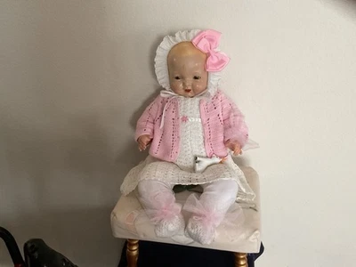 Vintage Composition Hendren 1930s Baby Doll. Baby Madame Hendren doll. - Image 1 of 4