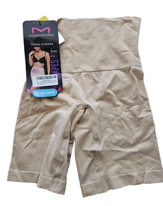 Maidenform Donna Senza Cuciture Dimagrante Dm2550 Forma Cosce, Latte Lift Beige M - Foto 1 di 6