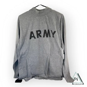 Sudadera de Colección Sin Etiquetas Ejército Cuello Tortuga Top Para Hombre Cuello Simulado Militar Fuera de Servicio - Imagen 1 de 12