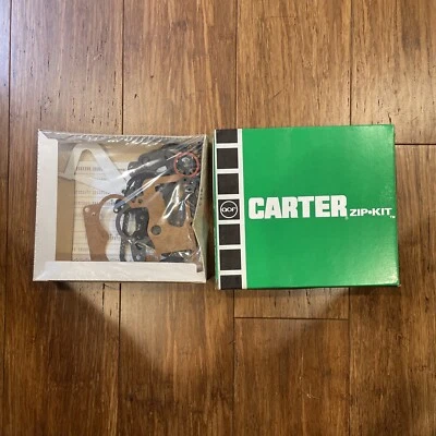 Chevrolet Camaro 327 Ci V8 1967-1969, kit de reconstrucción de carburador Carter 902-681B Foto 1 de 4