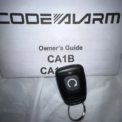 Code Alarm 1 Button Remote Start Transmitter Fob , CATX1B , FCC ID: H5OT45 - Image 1 of 3