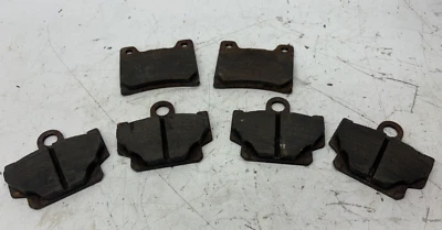 JUEGO DE 6 PASTILLAS DE FRENO DELANTERAS Y TRASERAS OEM YAMAHA 84 85 RZ350 RZ 350 KENNY ROBERTS Foto 1 de 3