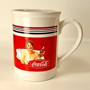 Taza de café Coca Cola Cola taza mujer cerámica Gibson recuerdo repuesto - Imagen 1 de 11
