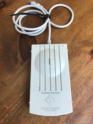 Global Village Teleport Platinum Fax/Modem A812 with Power Adapter - Image 1 of 4