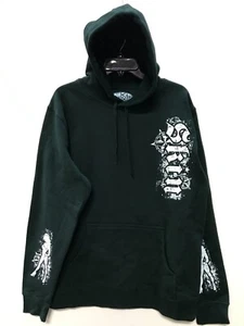 Skin Industries Men's Hoodie "Rockstar" Dark Green - Picture 1 of 2