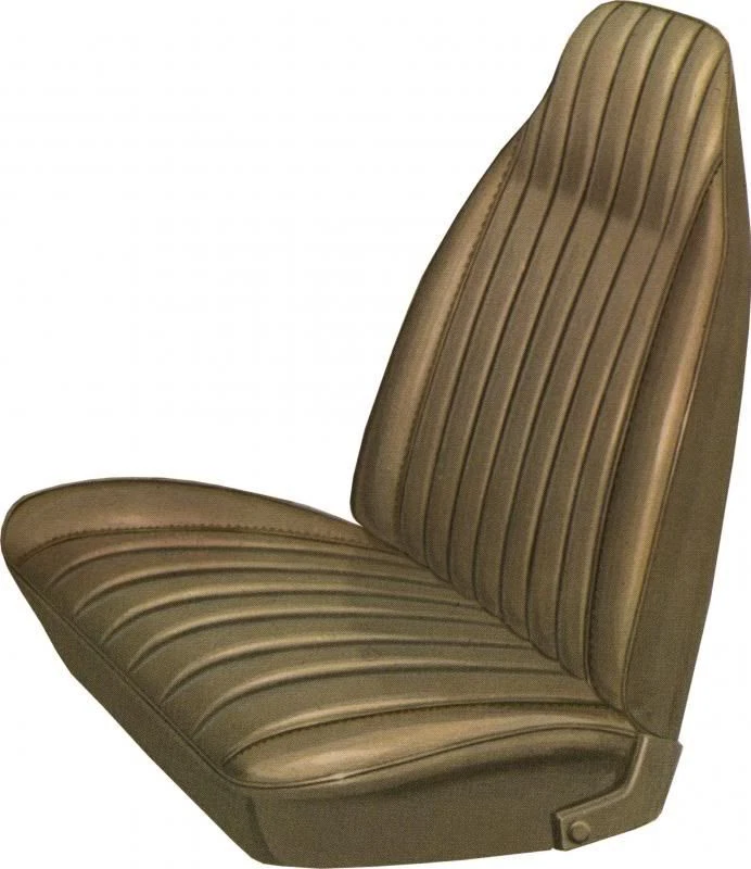 Dodge Dart Sport 1974/360 y Plymouth Duster/360 par de cubiertas de asiento con canastilla delantera Foto 1 de 1