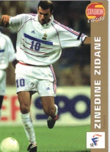 Stadion Cards 2000-05 Soccer Football France Zinedine Zidane  #097 - Picture 1 of 1