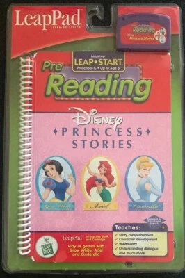 LeapStart LeapPad Learning  Aid- Prereading: Disney Princess Stories - Brand New - Image 1 of 4