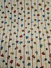 Per metre of Stripes, Butterflys and Floral fabric - PolyCotton