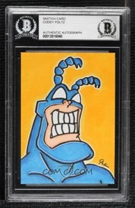 The Tick Original Art Sketch Card 1/1 BAS - Picture 1 of 2