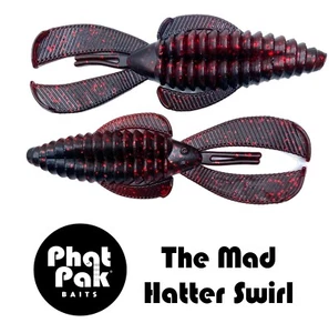 Rage Bug Style Plastic Beaver Creature Bait Punching Bass Fishing Lure 20ct 4" - Picture 1 of 32