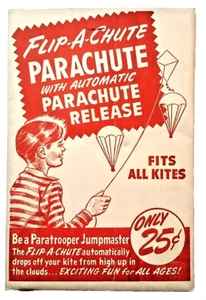 Paracaídas Flip-A-Chute Nuevo de Lote Antiguo Juguete Lanzamiento Automático Paracaidista De Colección Raro - Imagen 1 de 9