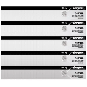Energizer 397/396 SR726SW Silver Oxide Watch Batteries (100 Pack) - Picture 1 of 7