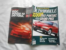 AUTOMOBILE MAGAZINE-JULY,1990-SCOOP! 1993 PONTIAC GRAND PRIX-BMW 525i