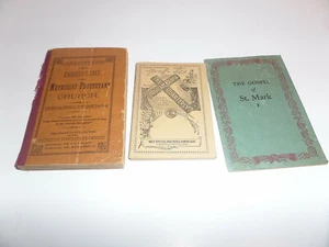 3 small religious books,Christian Quarterly,st. mark, 1891-1945 (B-7) - Picture 1 of 3