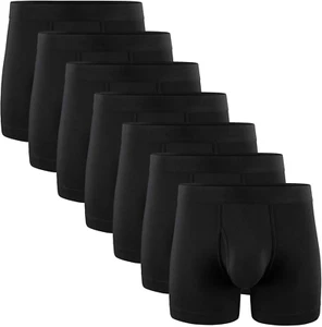 Mens Underwear Boxer Briefs Cotton Men'S Boxer Briefs Underwear Men Pack - Picture 1 of 12