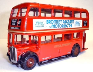 AEC Regent Double Deck Code 3 London RT858 Bus # 81B Only300pcs 1/76 EFE 10104B - Picture 1 of 2