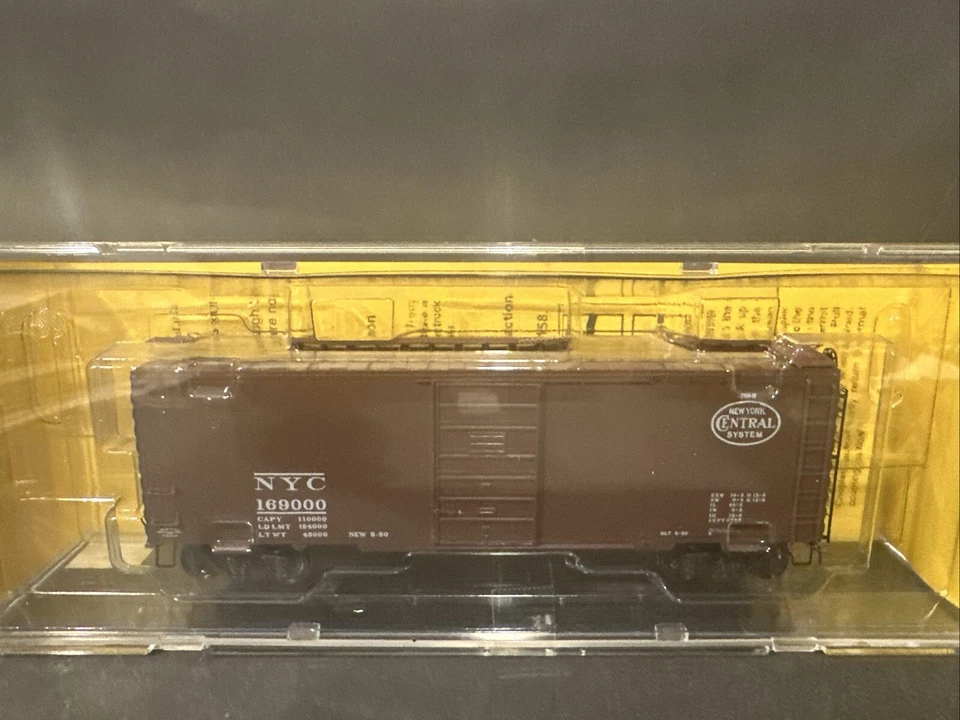 HO Kadee 4032 New York Central NYC 40’ PS-1 Single Door Weathered Boxcar #169000