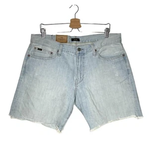 Polo Ralph Lauren Sullivan Slim Light Wash Denim Shorts Sz 36 - Bild 1 von 8