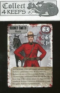 Dead of Winter Promo Survivor Rodney Smith Mountie (Plaid Hat Games) - Picture 1 of 3