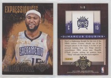 2013-14 Panini Court Kings Expressionists DeMarcus Cousins #5