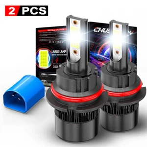 2x HB5 9007 LED Headlight Kit 6000K Xenon White Bulb Super Bright - Picture 1 of 13