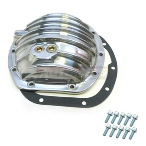 CUBIERTA DIFERENCIAL DE ALUMINIO PULIDO DANA 25-27-30 10 PERNOS Dakota Durango IH - Imagen 1 de 4