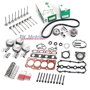 Motor Rebuild Dichtungen Kolben Überhol Kit für VW AUDI EA113 2,0T AXX BWA BPY - Bild 1 von 9