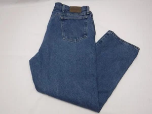 Cabelas Men Size 42x30 Flannel Lined Denim Jeans - Picture 1 of 10