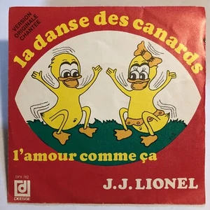 J.J. LIONEL - LA DANSE DES CANARDS - FRENCH  7¨ SINGLE PS, NOVELTY / CHANSON - Picture 1 of 4