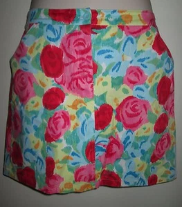 GONNA FLOREALE elasticizzata TALBOTS lunghezza 14 ginocchio MISTO COTONE - Foto 1 di 1