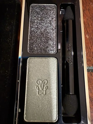 GUERLAIN ~ ECRIN 2 COULEURS EYESHADOW ~ # 01 TWO ROCK ~ .14 OZ UNBOXED - Image 1 of 4