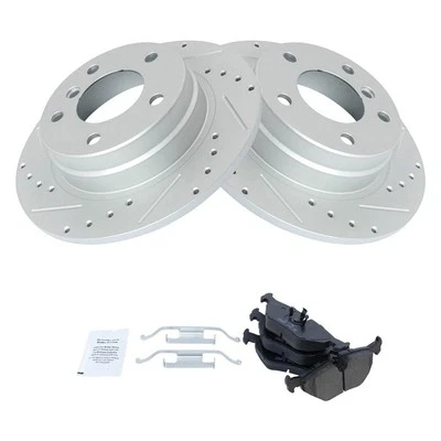 TRQ BKA16868 Brake Kit For BMW 323i 1998-1999 Rear 34211157334 Foto 1 de 4