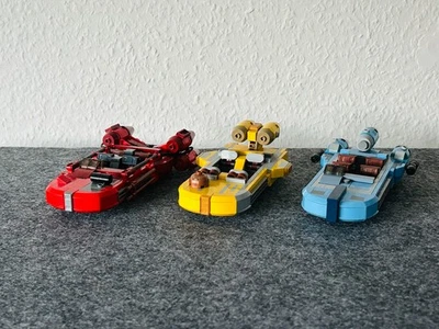 Brickvault MOC - Star Wars Mandalorian Landspeeder - aus LEGO Steinen - Bild 1 von 4