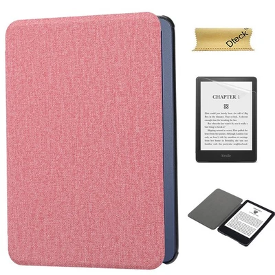 Funda tipo folio de 7" con película de pantalla para Kindle Paperwhite/Colorsoft Signature Edition Foto 1 de 4