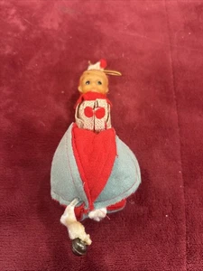 Vintage Very RARE Christmas Pixie Elf Doll 6-11" - Picture 1 of 11