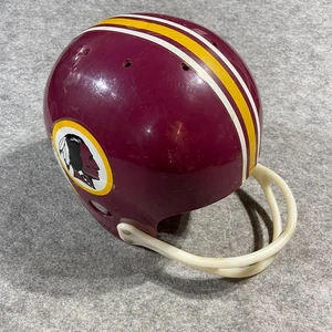 Vintage Hutch Washington Redskin Youth Football Helm 70er Jahre Not for Contact Play - Bild 1 von 7
