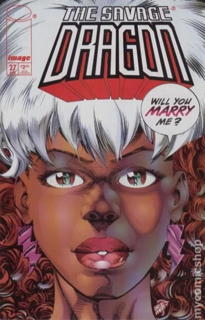 Savage Dragon #27A VF 8.0 1996 Stock Image - Image 1 of 1