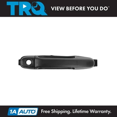 TRQ Sliding Door Exterior Door Handle Black For 1991-1997 Toyota Previa - Imagem 1 de 2