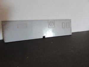 Vtg Bachmann  Plasticville Diner DE7  Back Wall Grey Part   PR - Picture 1 of 3