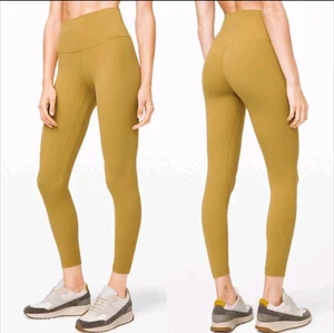 Pantalón Lululemon Align II 25" Hoja de Uva Verde Mujer Talla 6 Leggings Yoga Activo - Imagen 1 de 7