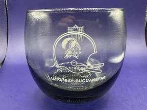 TAMPA BUCCANEERS VINTAGE 70's Smoked Roly Poly Glass - MINT Shape - RARE! - Bild 1 von 3