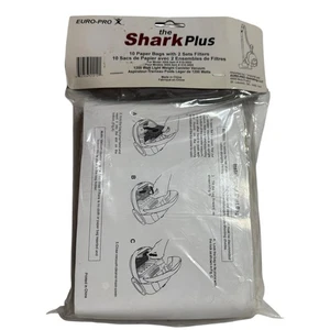 Shark Plus 10 Bolsas de Papel 2 Filtros Modelo 3005 - Imagen 1 de 3