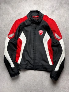 Ducati Motorrad Reitjacke Netzstoff Ducati Motorrad Racing Biker Jacke - Bild 1 von 4