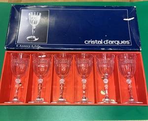 6er Set Cristal d' Arques Kristall Longchamp cl Weingläser 6,5 cl - Bild 1 von 5
